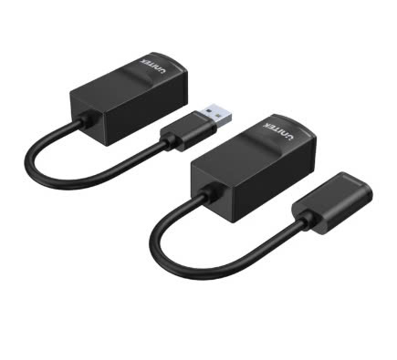 Bộ nói dài cáp USB qua mạng Lan Cat5, cat5e chính hãng Unitek Y-UE01001